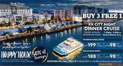 Desktop Screenshot of northborneocruises.com